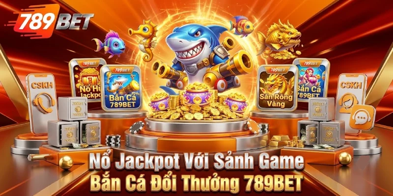 Nổ Jackpot Với Sảnh Game Bắn Cá Đổi Thưởng 789Bet